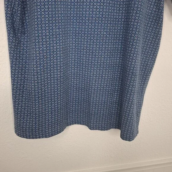 Tailorbyrd Mens Polo Shirt Sz XXL Geo Print Colorful Preppy Golf Boho Artsy - Picture 9 of 16